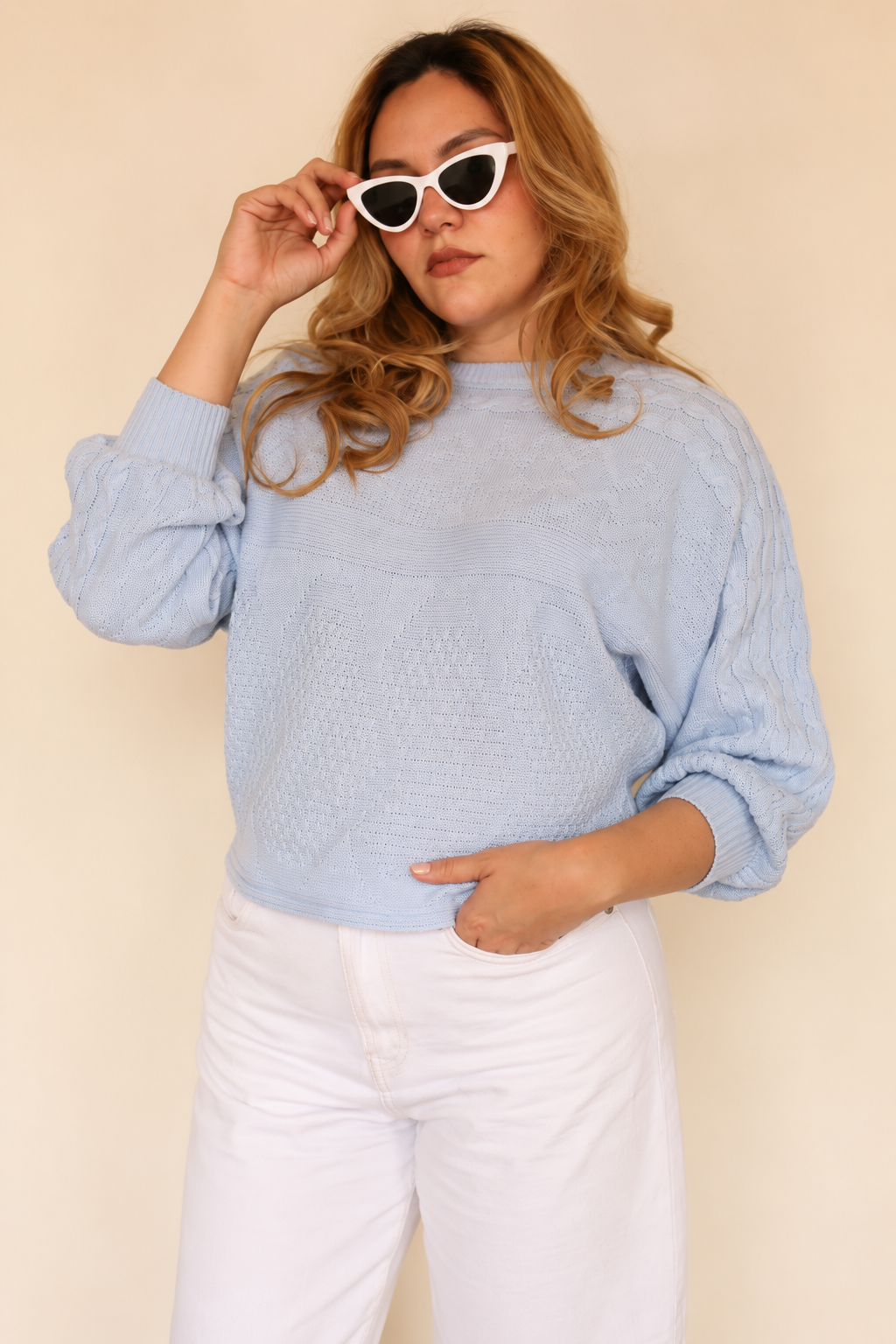Saco baby blue