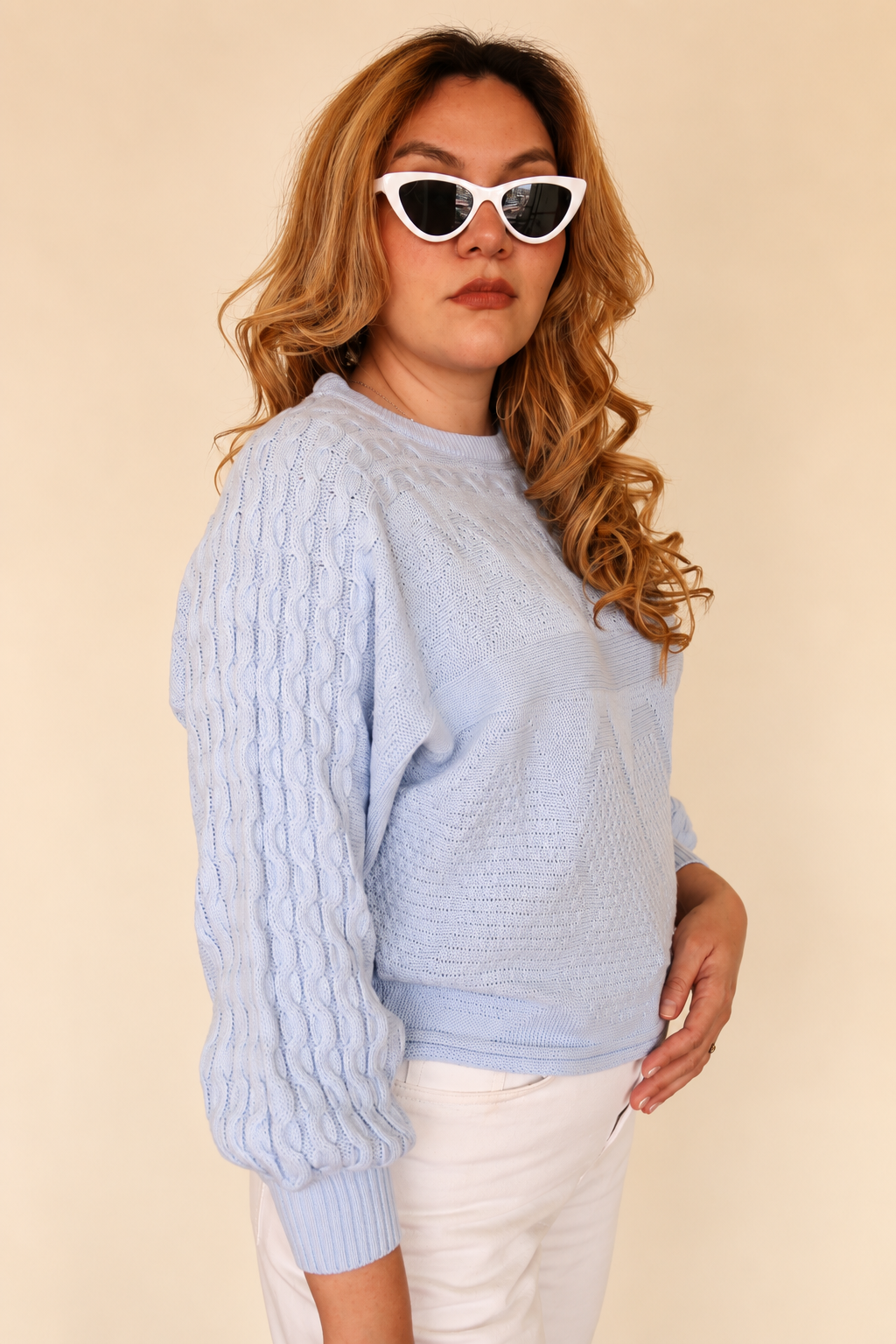 Saco baby blue