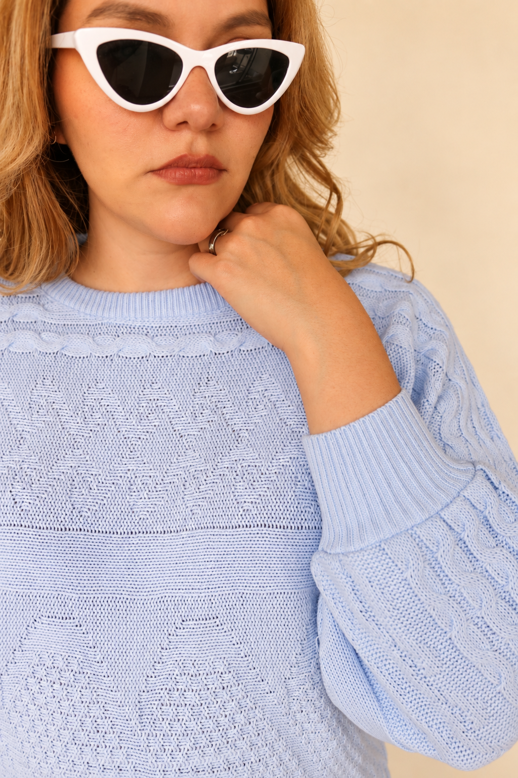 Saco baby blue